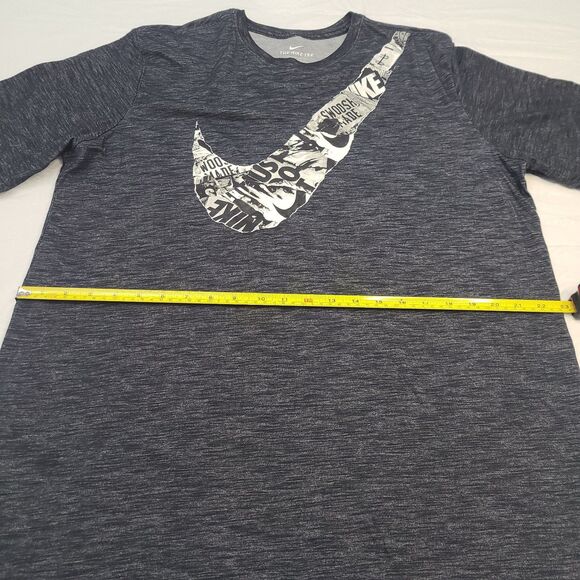 Nike Men Gray T Shirt Size XL - Picture 3 of 5